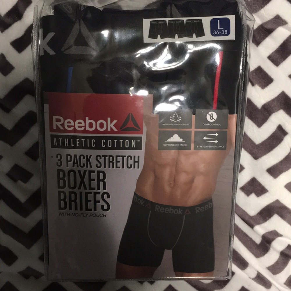 Men’s Reebok boxer briefs